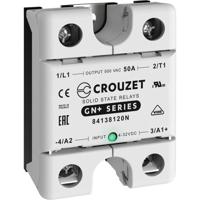 Crouzet Halfgeleiderrelais 84138120N 50 A Schakelspanning (max.): 500 V/AC Speciale nuldoorgang 1 stuk(s)