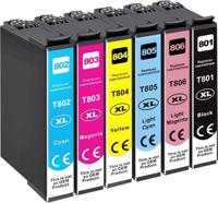Huismerk Cartridges Epson T0807 - Inktkenners
