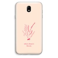 Where flowers bloom: Samsung Galaxy J7 (2017) Transparant Hoesje