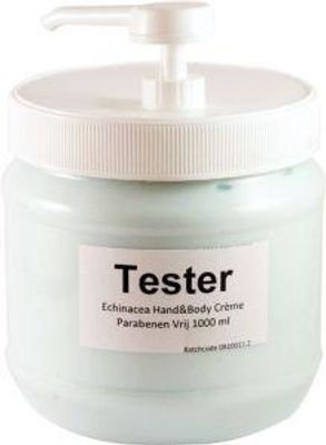Echinacea hand & body creme 1000ml tester