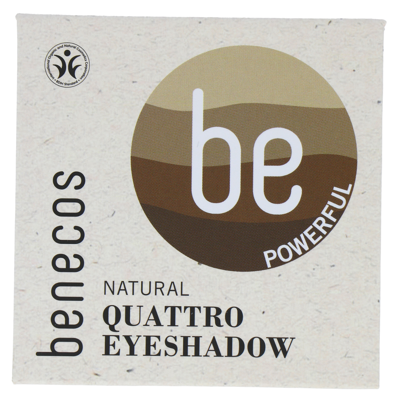 Benecos Oogschaduw Quatro - Coffee & Cream