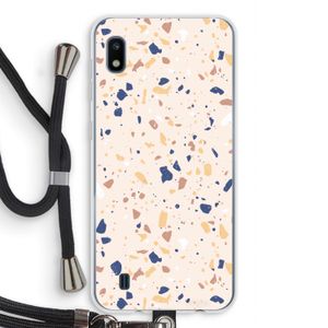 Terrazzo N°23: Samsung Galaxy A10 Transparant Hoesje met koord