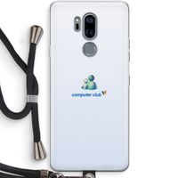 MSN: LG G7 Thinq Transparant Hoesje met koord