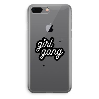 Girl Gang: iPhone 8 Plus Transparant Hoesje