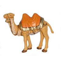 Beeldje van een kameel 12 cm dierenbeeldjes   -