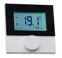 Connect2 ruimte-regelaar draadloos LCD Design (Wit/Zwart) verwarmen/koelen