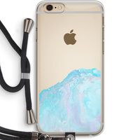 Fantasie pastel: iPhone 6 PLUS / 6S PLUS Transparant Hoesje met koord