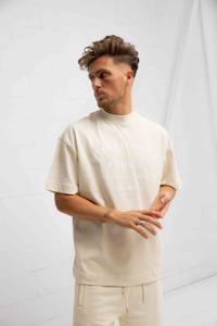 Croyez Oversized Atelier T-Shirt Heren Beige - Maat XS - Kleur: Beige | Soccerfanshop