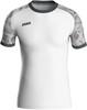 JAKO 4224K Shirt Iconic Km Kids - Wit/Zachtgrijs/Antra Light - 152