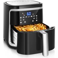 Airfryer - Heteluchtfriteuse 7L - LED Touchscreen - Zwart