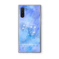 Sterrenbeeld - Licht: Samsung Galaxy Note 10 Transparant Hoesje Sterrenbeeld - Licht: Samsung Galaxy Note 10 Transparant Hoesje