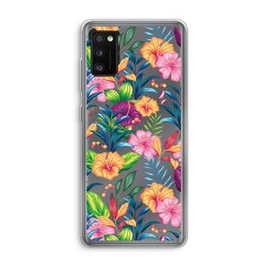 Tropisch 2: Samsung Galaxy A41 Transparant Hoesje