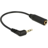Delock 65674 Audiokabel Stereo jack 2,5 mm 3-pins male haaks > Stereo jack 3,5 mm 4-pins female