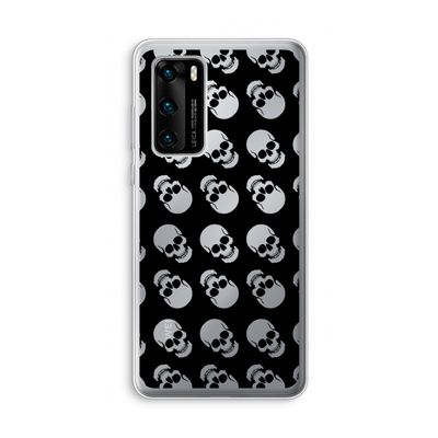 Musketon Skulls: Huawei P40 Transparant Hoesje