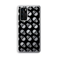 Musketon Skulls: Huawei P40 Transparant Hoesje
