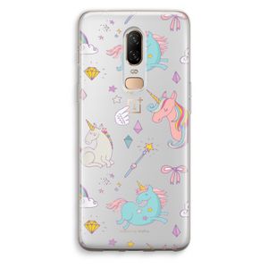 Fantasiewereld: OnePlus 6 Transparant Hoesje