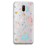Fantasiewereld: OnePlus 6 Transparant Hoesje