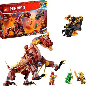 Ninjago - Heatwave transformerende lavadraak Constructiespeelgoed