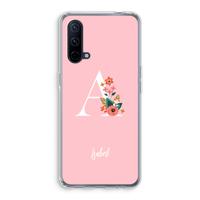 Pink Bouquet: OnePlus Nord CE 5G Transparant Hoesje