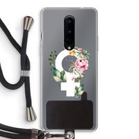 Venus: OnePlus 8 Transparant Hoesje met koord Venus: OnePlus 8 Transparant Hoesje met koord