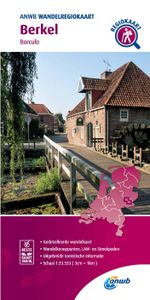 Wandelkaart Wandelregiokaart Berkel - Achterhoek | ANWB Media