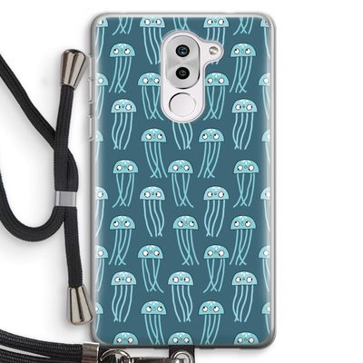 Kwallie: Honor 6X Transparant Hoesje met koord
