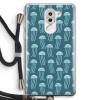 Kwallie: Honor 6X Transparant Hoesje met koord