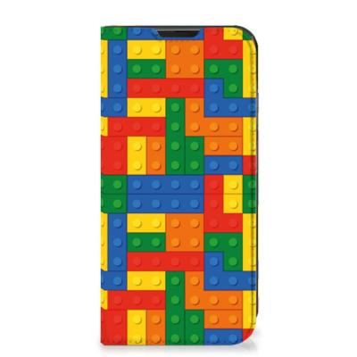 Samsung Galaxy Xcover 6 Pro | Hoesje met Magneet | Blokken Samsung Galaxy Xcover 6 Pro | Hoesje met Magneet | Blokken