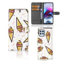 Motorola Moto G100 | Book Cover | Icecream