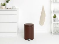 Brabantia Newicon 20 l Rond Kunststof, Roestvrijstaal Bruin - thumbnail