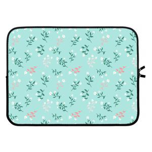 Small white flowers: Laptop sleeve 15 inch