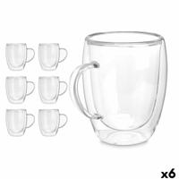 Mok Vivalto OCT-DG2225L Transparant 340 ml (6 Stuks)