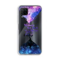 Stars quote: Huawei P40 Lite Transparant Hoesje