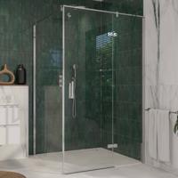 Ben Meteora douchecabine rechtsdraaiend incl. antikalk 120x140x200cm chroom