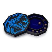 CritStones Arena Dice Tray Blue Dragon - Damaged packaging