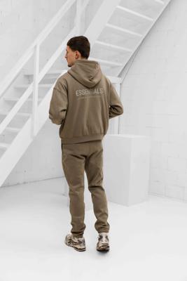 Cou7ure Essentials Rubber Trainingspak Heren Groen - Maat S - Kleur: Groen | Soccerfanshop