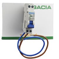 GACIA uitbreidingsset installatieautomaat 1p+n B16 inclusief aansluitdraden