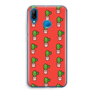 Mini cactus: Huawei P20 Lite Transparant Hoesje