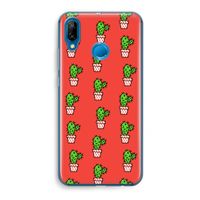 Mini cactus: Huawei P20 Lite Transparant Hoesje