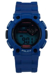 Coolwatch by Prisma CW.276 Kinderhorloge Pilot digitaal blauw 35 mm