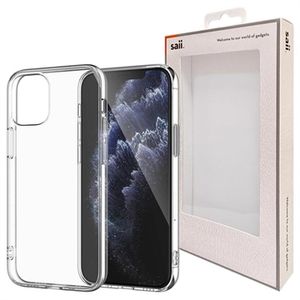 Saii Premium Anti-Slip iPhone 13 TPU Hoesje - Doorzichtig