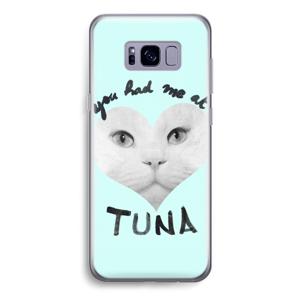You had me at tuna: Samsung Galaxy S8 Transparant Hoesje