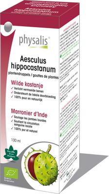Physalis Plantendruppels Vloeibaar Aesculus Hippocastanum 100ml