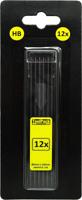 12 Potloodstiften HB 2x120mm ToolPack 318.016