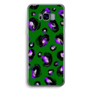 Green Cheetah: Samsung Galaxy S8 Plus Transparant Hoesje