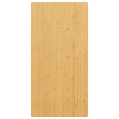 Tafelblad 40x80x2,5 cm bamboe