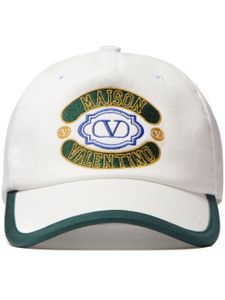 Valentino Garavani casquette à logo brodé - Blanc