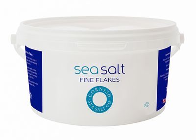 Cornish Sea Salt Zeezout vlokken (original Cornish) (1 Kilogr)