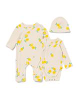HEMA Newborn Set 3-delig Citroen Ecru (ecru)