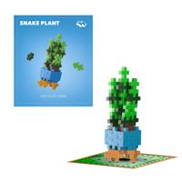 Plus Plus Plant packs - snake plant plus-plus flowers & plants (4342)